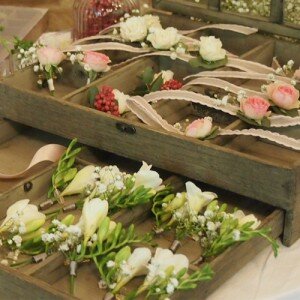 Bijoux de mariage floraux - Des Bulles dans les Branches